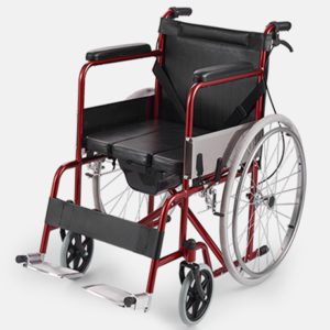 ALK608 Commode Wheelchair for Disabled Rehabilitation